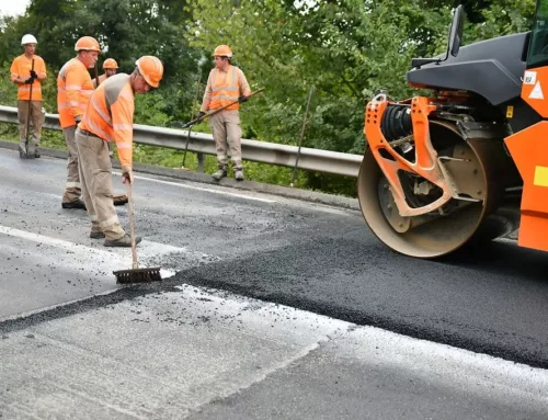 Travaux route de la Juste