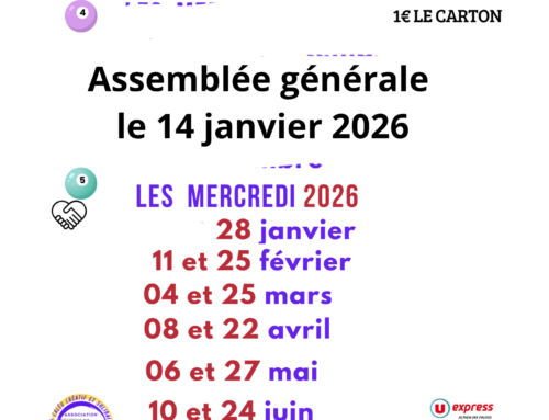 Loto de Lou Caleù créatif & solidaire (JANVIER à JUIN 2026)