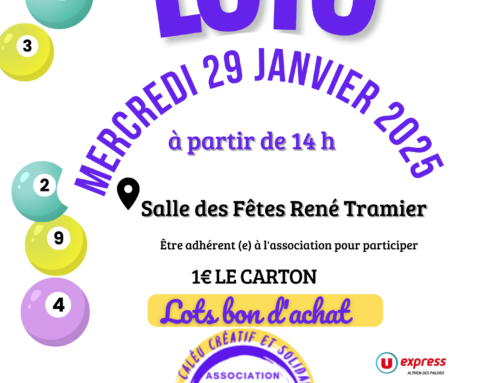 Loto de Lou Caleù créatif & solidaire (29/01/2025)